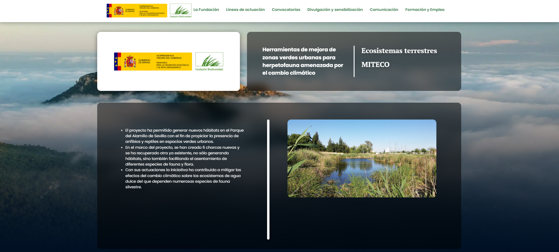 Herramientas de mejora de zonas verdes urbanas para herpetofauna amenazada por el cambio climático