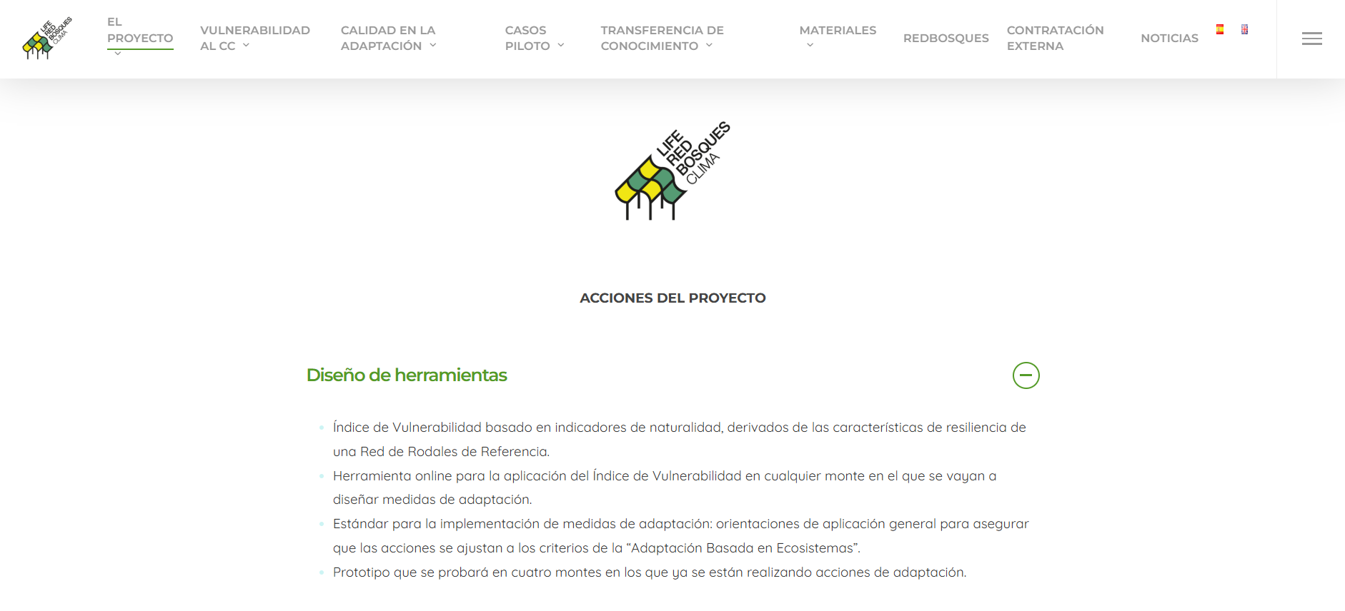 LIFE  RED BOSQUES CLIMA