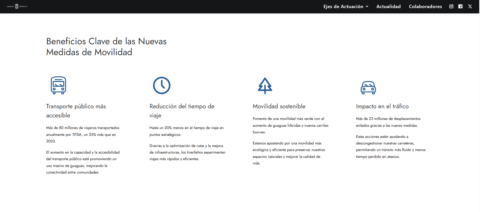 Movilidad en Tenerife