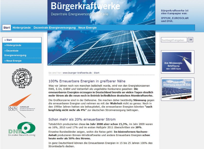 Bürgerkraftwerke, Germany